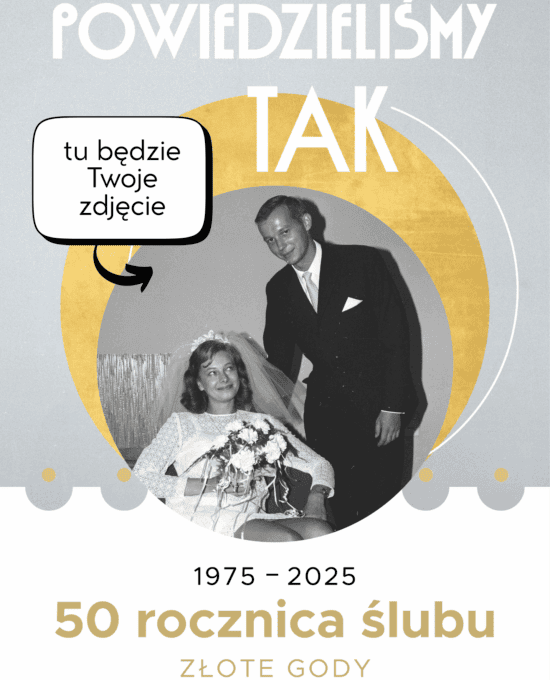 Książka "Powiedzieliśmy TAK w latach 70" z twoim zdjęciem