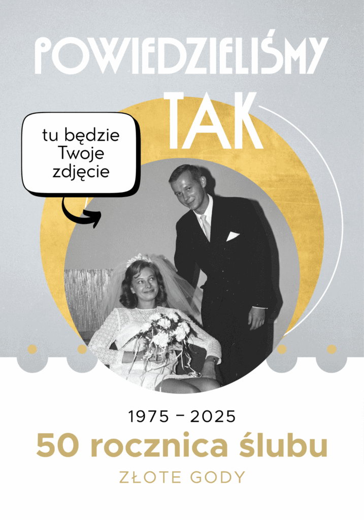 Książka "Powiedzieliśmy TAK w latach 70" z twoim zdjęciem