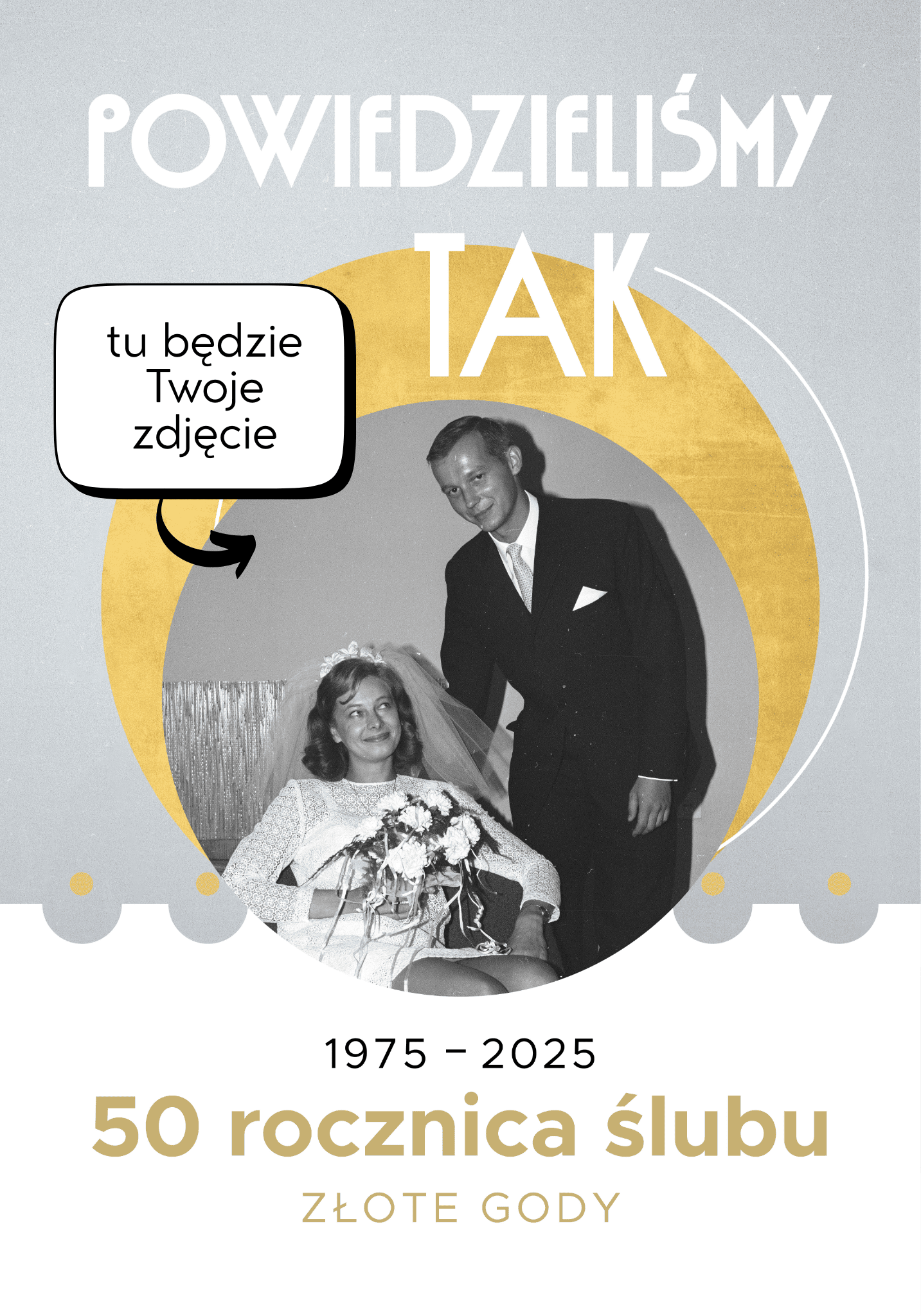 Książka "Powiedzieliśmy TAK w latach 70" z twoim zdjęciem